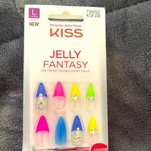 New Jelly fantasy Kiss Nails -long